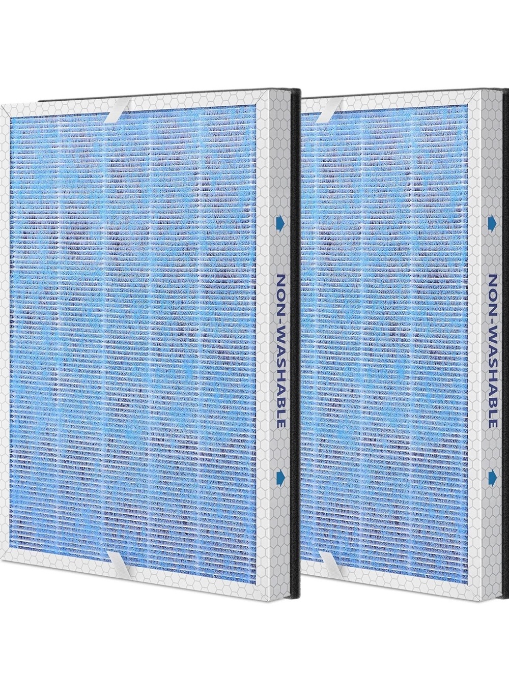 2 PACK MSA3/MSA3S HEPA Replacement Filter Compatible with Membrane Solutions MSA